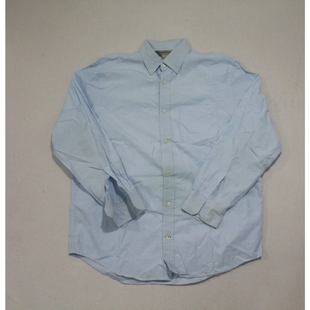 Banana Republic Men Blue Button Up Shirt Casual Size XL